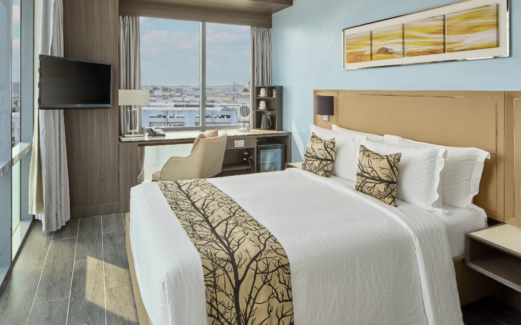 Corner Room - Room plan