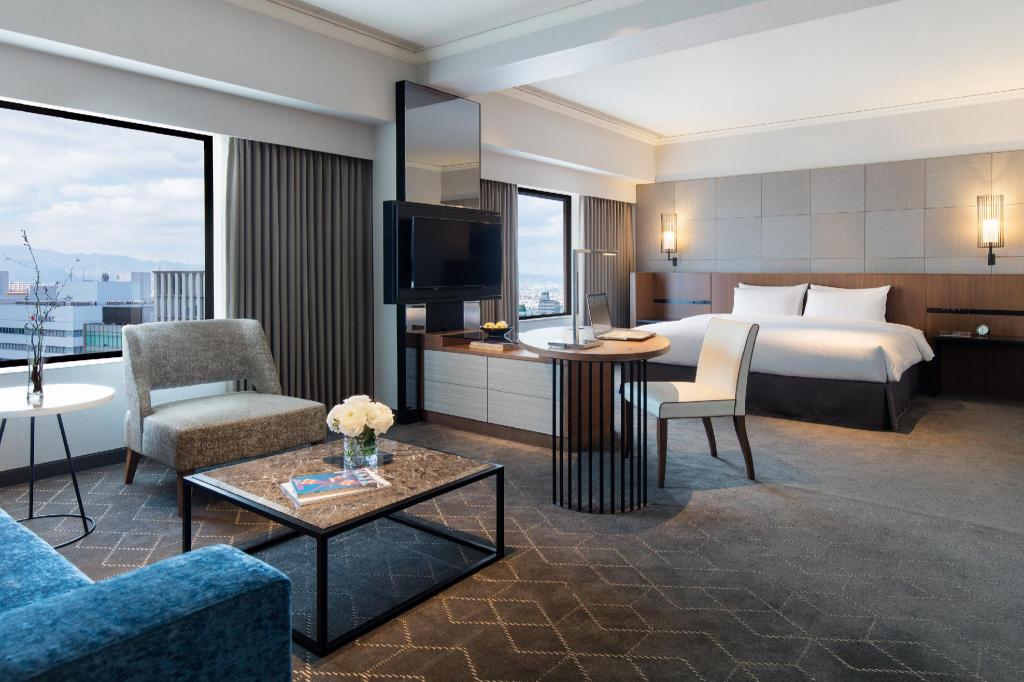 Executive lounge access, Junior Suite, 1 King, High floor - Room plan