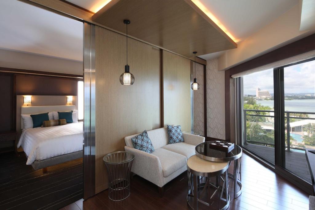 Studio Partial View Twin - Room plan