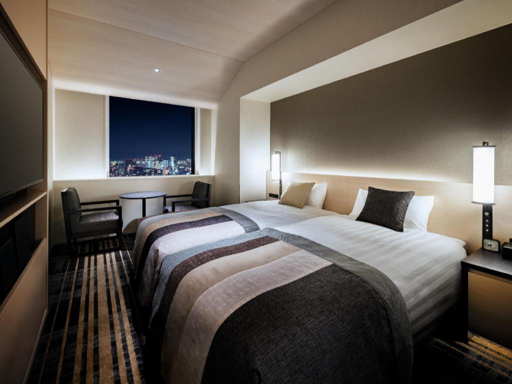 30th-High Floor Standard Twin Room - Non-Smoking - Bed