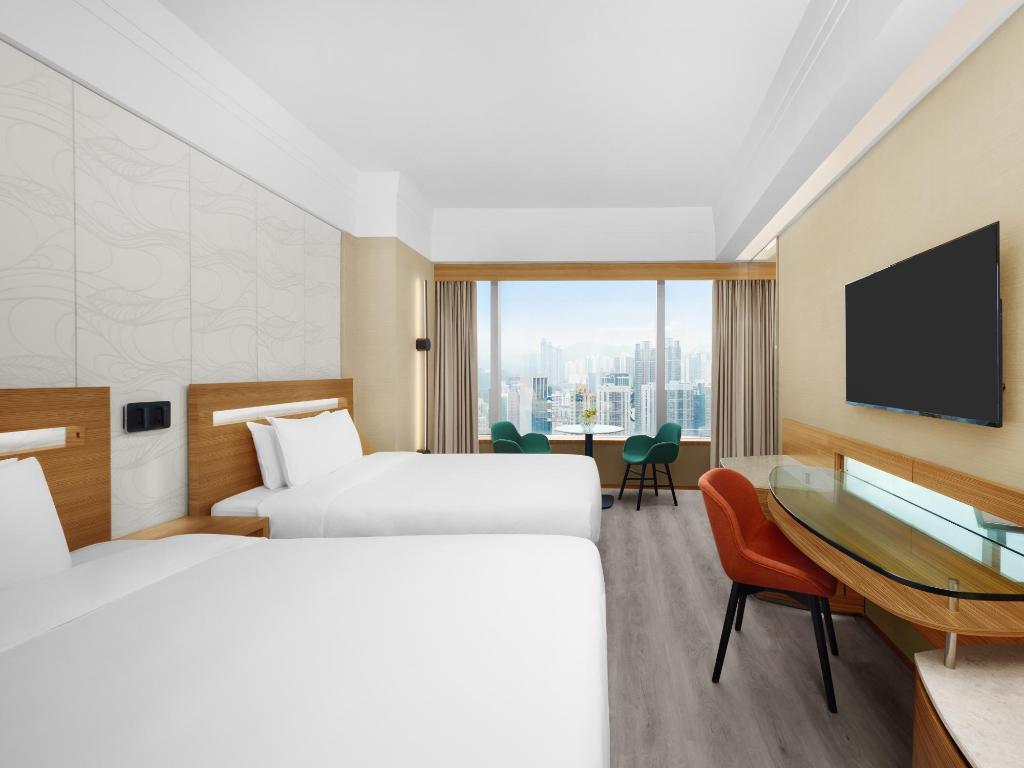 Tower 1 Superior City View Room with 2 Queen beds - View