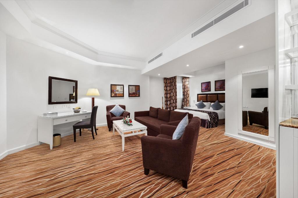 Deluxe King Room - Room plan