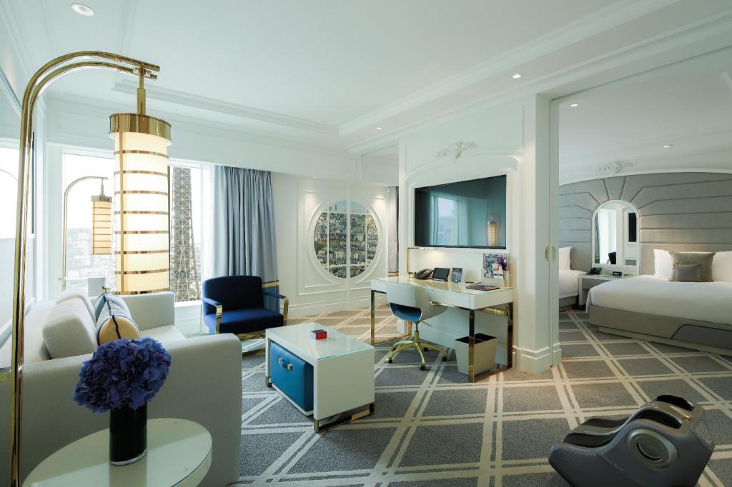 Champagne Suite Double - Room plan